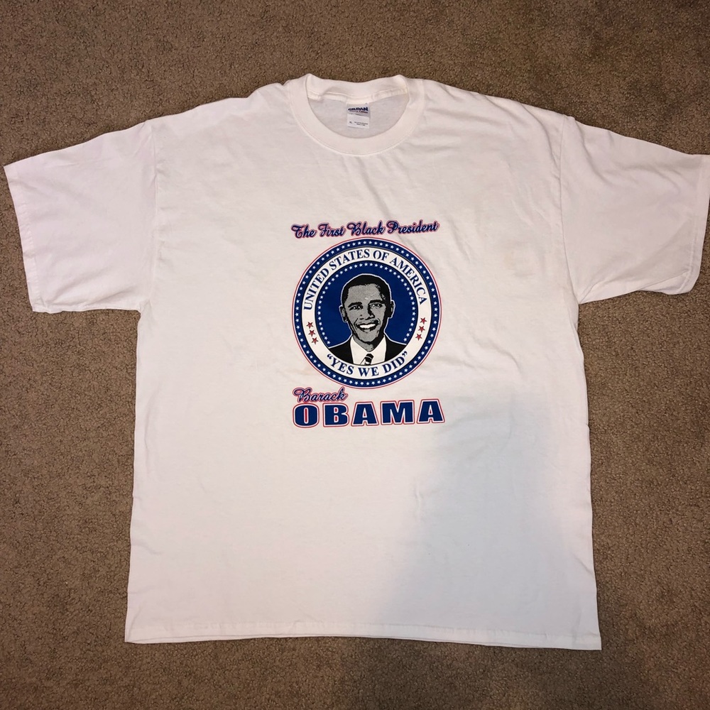 MENS. Size XL, Barack Obama t-shirt